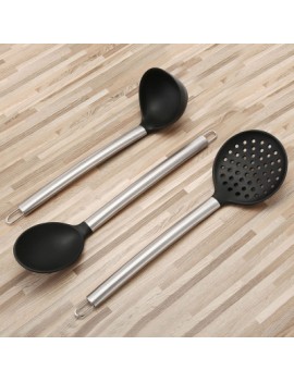 Kitchen Utensil Set Heat Resistant Silicone Heads Cooking Tools 23pcs
