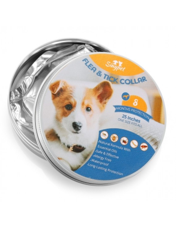 Flea & Tick Protective Collar for Dogs 25 inches