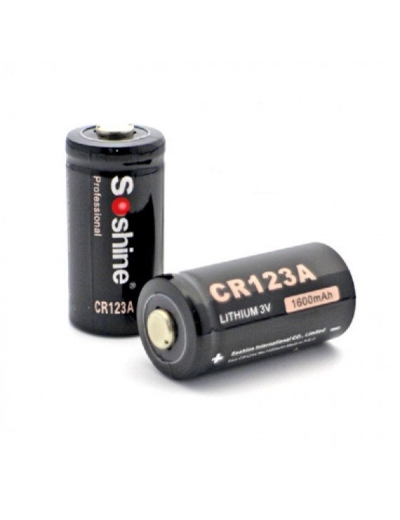 Soshine CR123A Battery