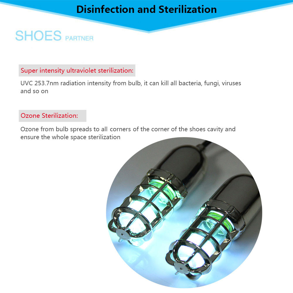 E27 Shoes Boot UV Medical Sterilizer Dryer Warmer Deodorizer Dehumidify